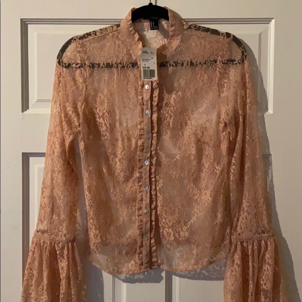 Forever 21 Women’s Lace Blouse